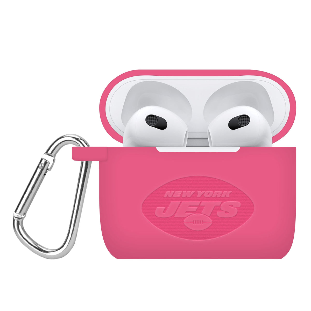 New York Jets Engraved Apple Airpods Gen 3 Case Cover