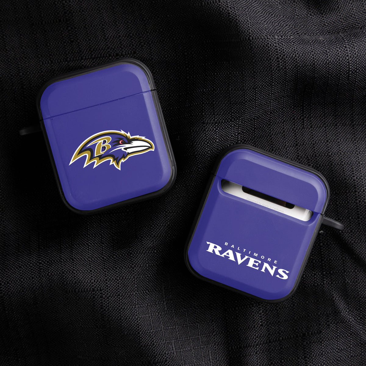 Baltimore Ravens HDX Custom Name Case Cover for Apple AirPods Gen 1 &amp; 2