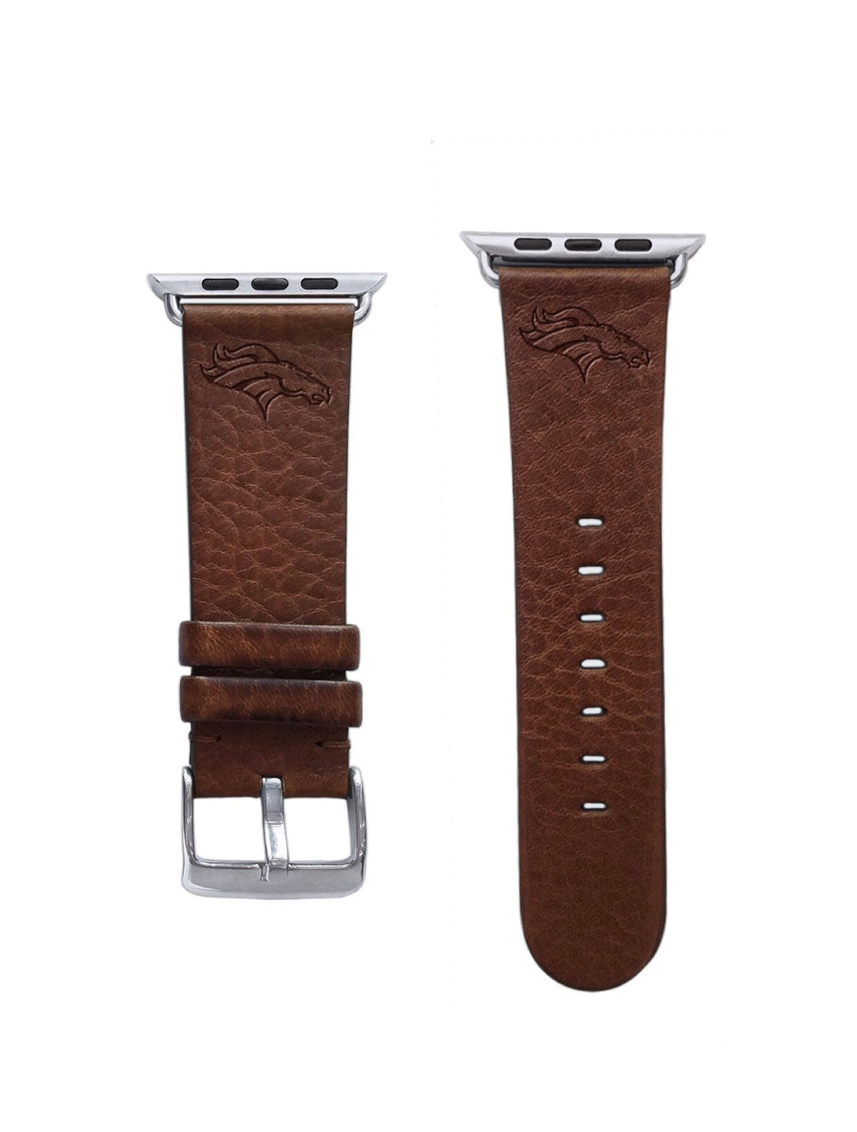 Denver Broncos Leather Apple Watch Band - AffinityBands