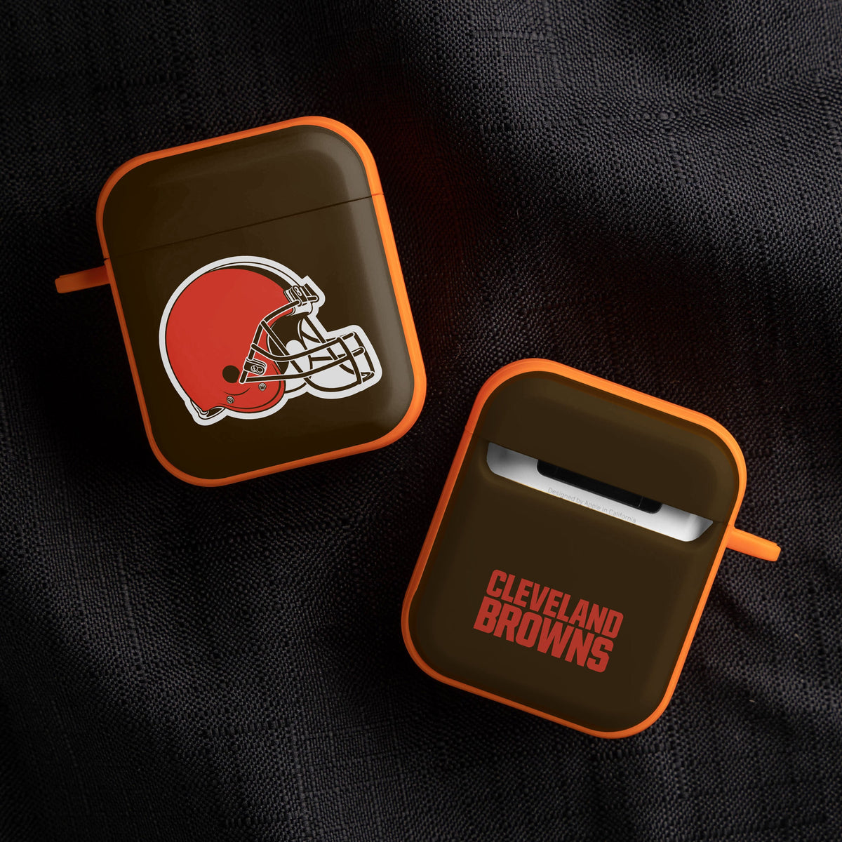 Cleveland Browns HDX Custom Name Case Cover for Apple AirPods Gen 1 &amp; 2