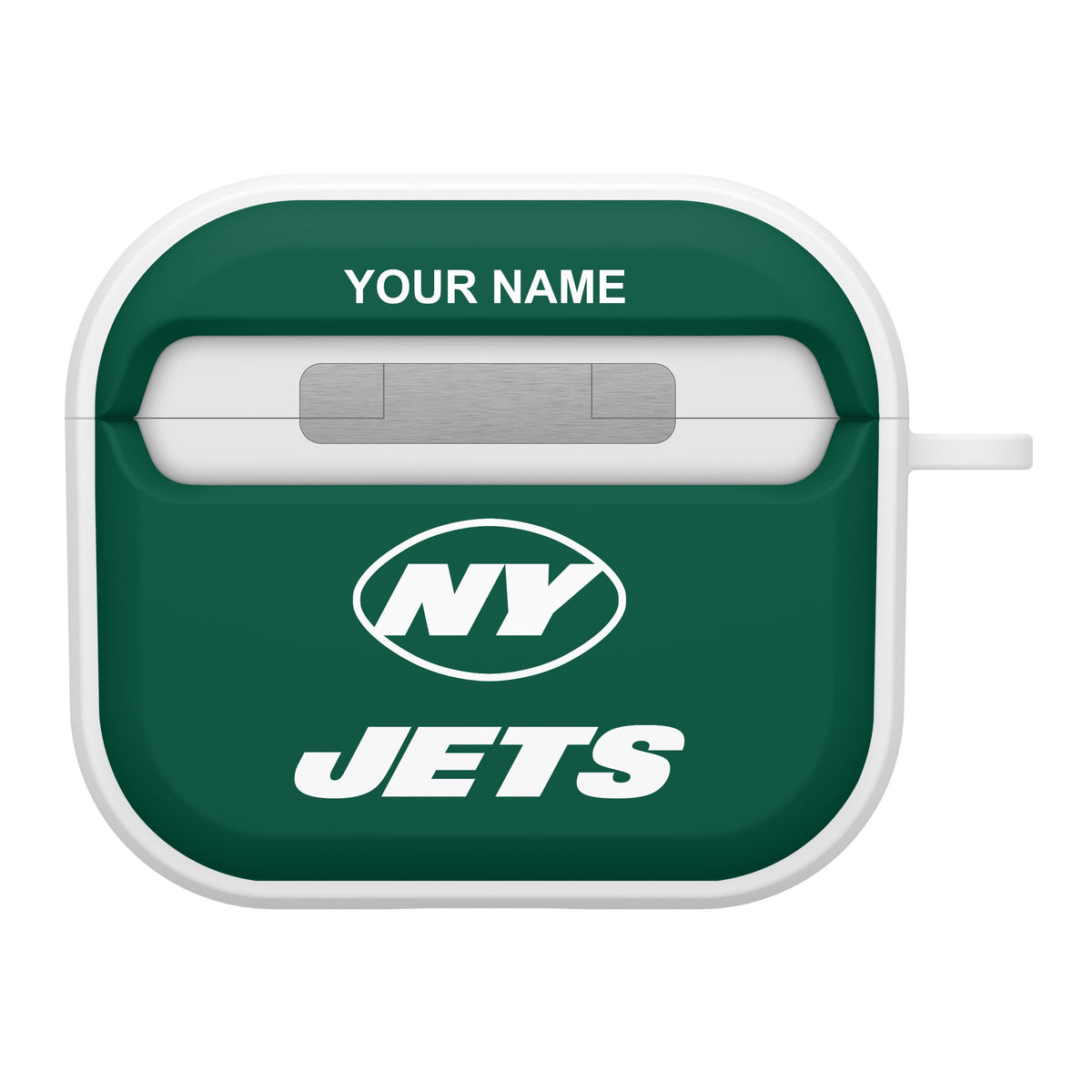 New York Jets HDX Custom Name Case Cover for Apple AirPods Gen 3