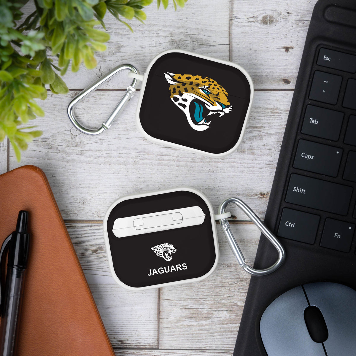 Jacksonville Jaguars HDX Custom Name Case Cover for Apple AirPods Gen 3