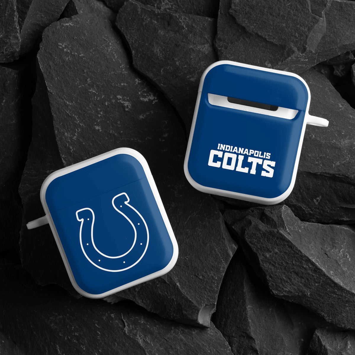 Indianapolis Colts HDX Custom Name Case Cover for Apple AirPods Gen 1 &amp; 2