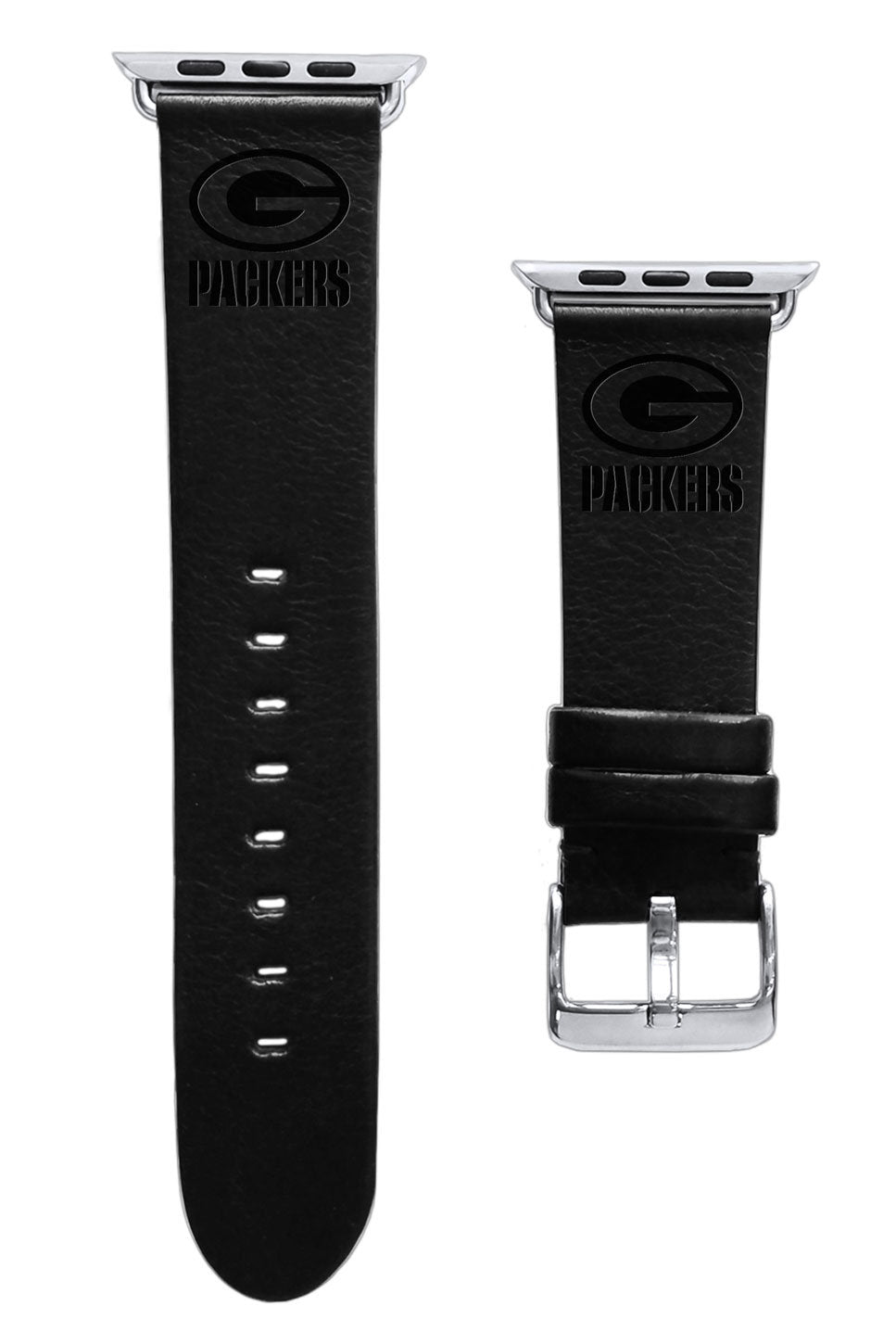 Green Bay Packers Leather Apple Watch Band - AffinityBands