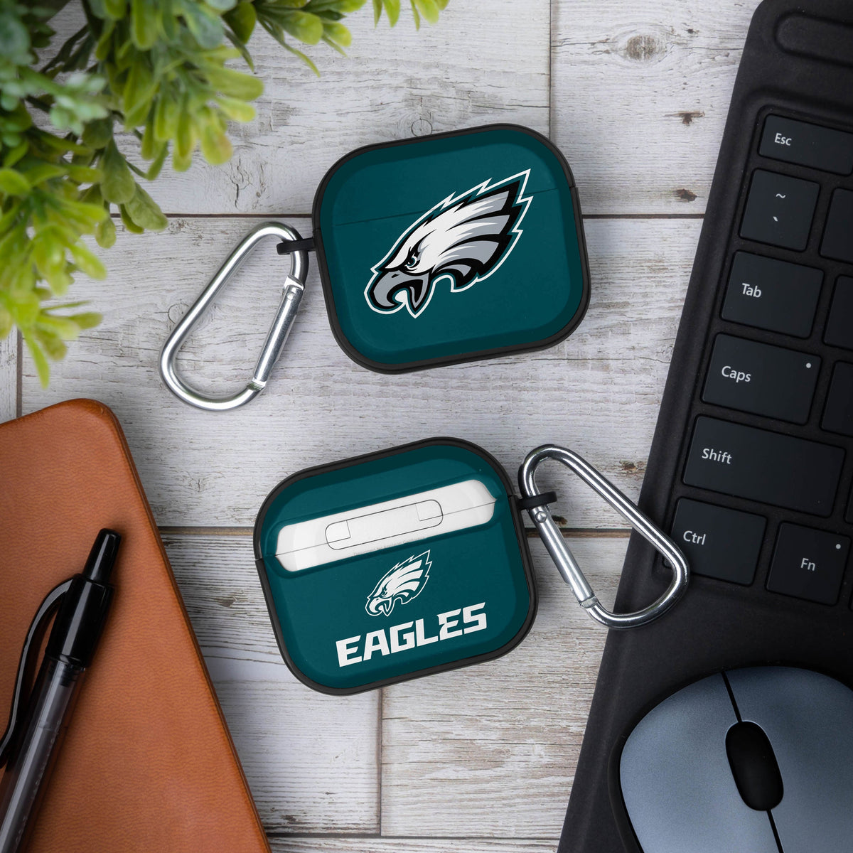 Philadelphia Eagles HDX Custom Name Case Cover for Apple AirPods Gen 3