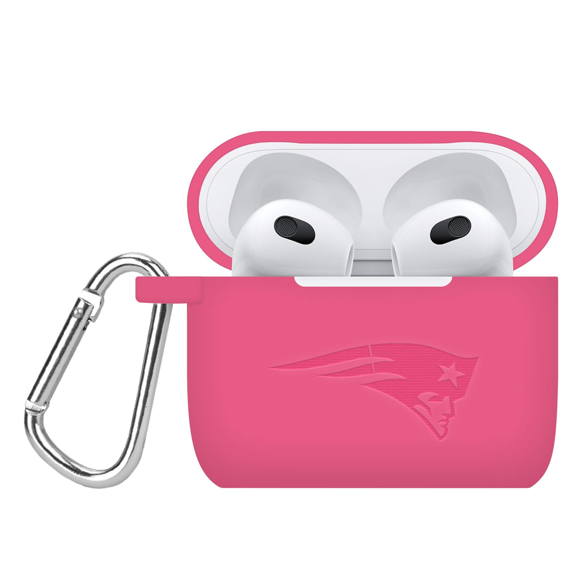 New England Patriots Engraved Apple Airpods Gen 3 Case Cover