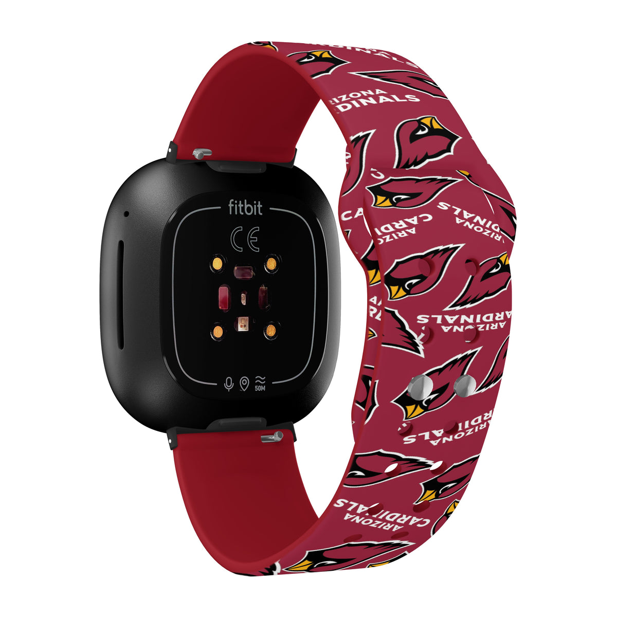 Arizona Cardinals HD Fitbit Versa 3 and Sense 1 Watch Band