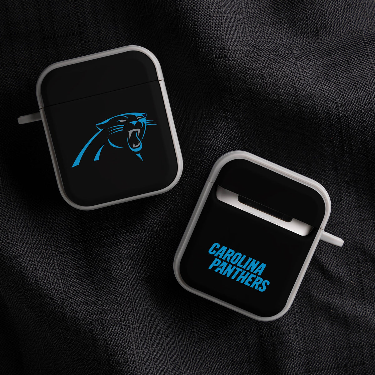 Carolina Panthers HDX Custom Name Case Cover for Apple AirPods Gen 1 &amp; 2