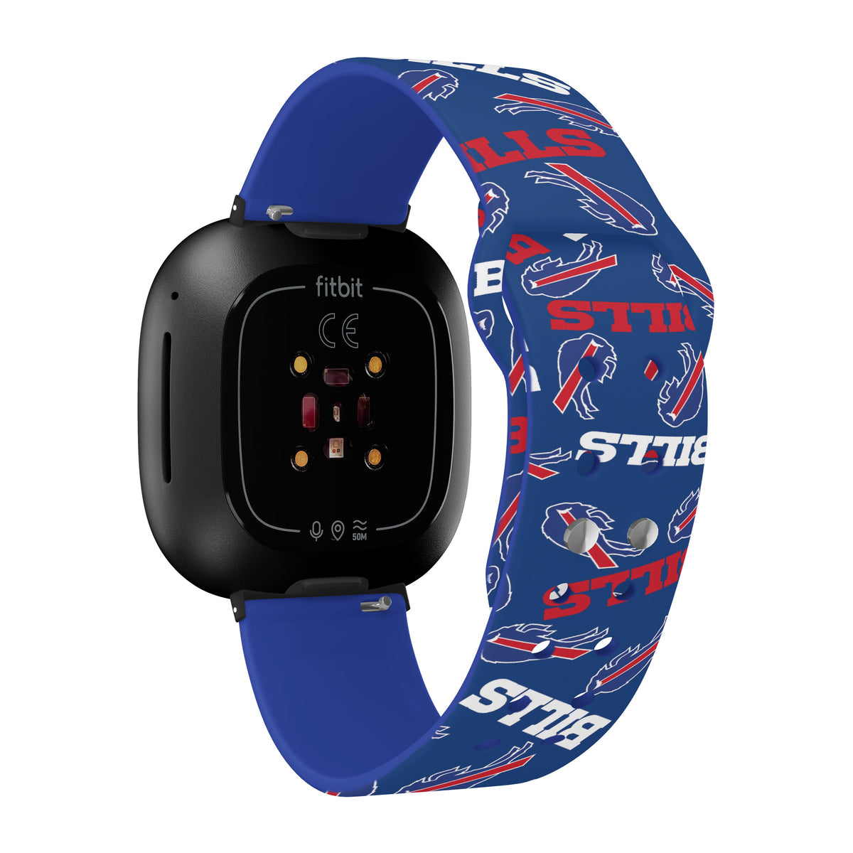 Buffalo Bills HD Fitbit Versa 3 and Sense Watch Band
