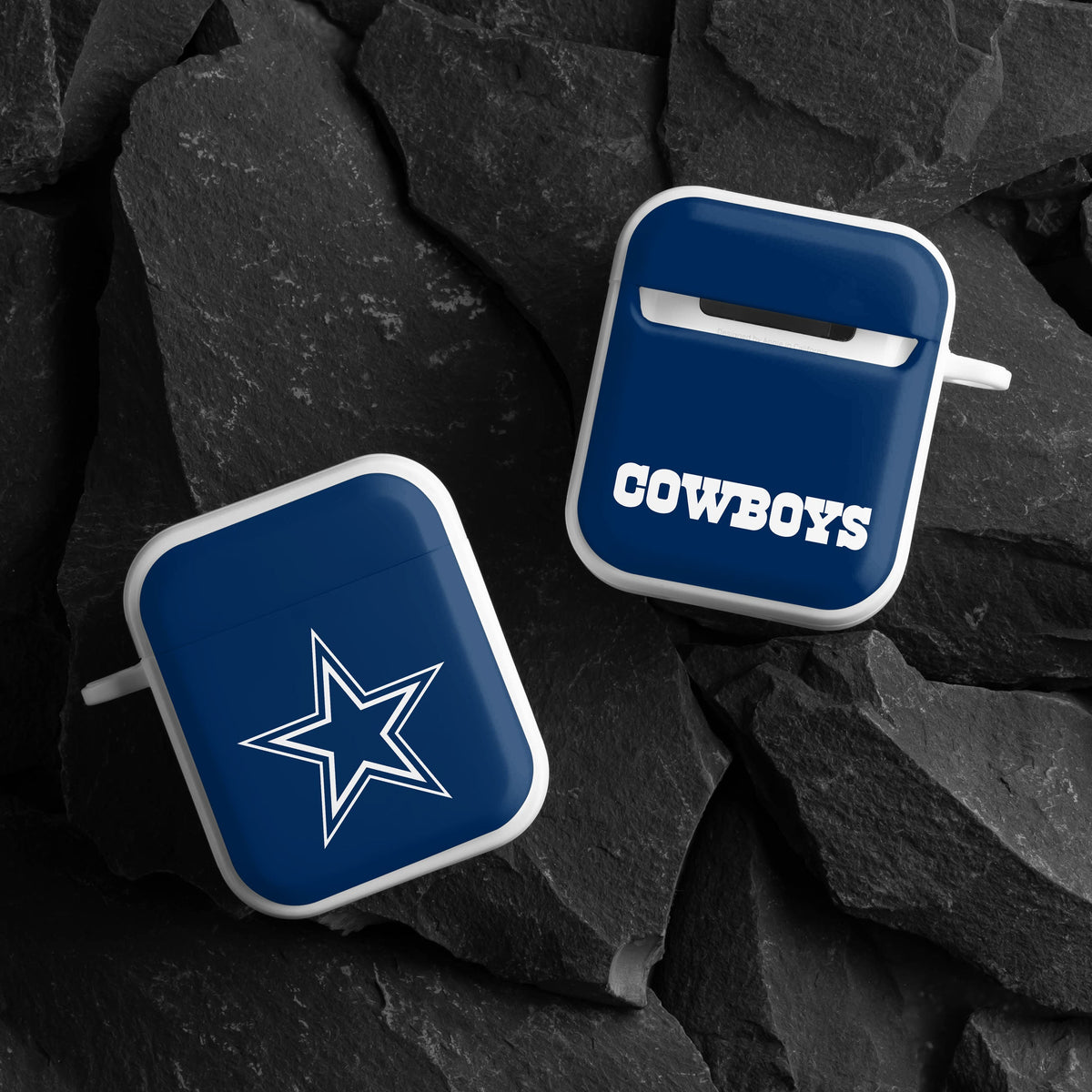 Dallas Cowboys HDX Custom Name Case Cover for Apple AirPods Gen 1 &amp; 2