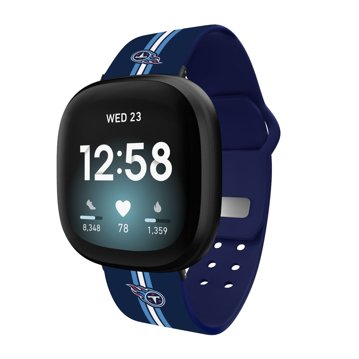 Tennessee Titans HD Fitbit Versa 3 and Sense Watch Band