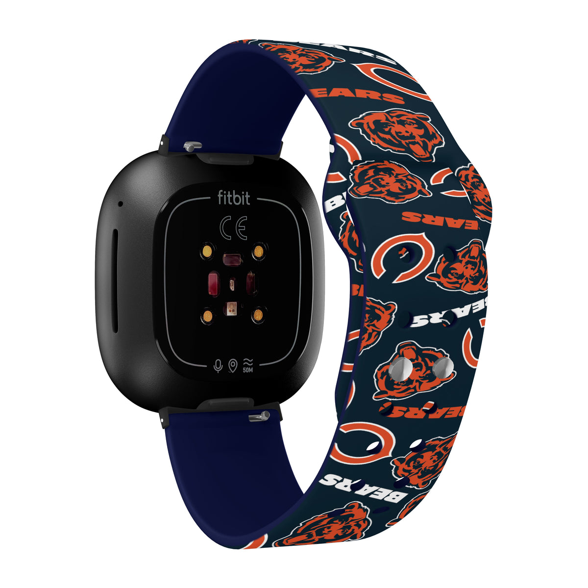 Chicago Bears HD Fitbit Versa 3 and Sense 1 Watch Band