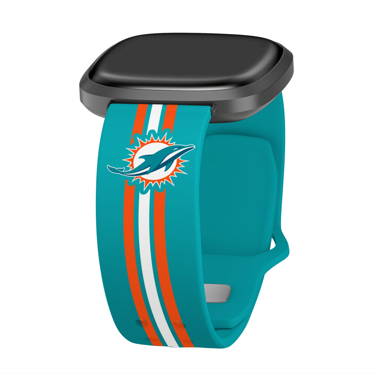 Miami Dolphins HD Fitbit Versa 3 &amp; Sense Watch Band
