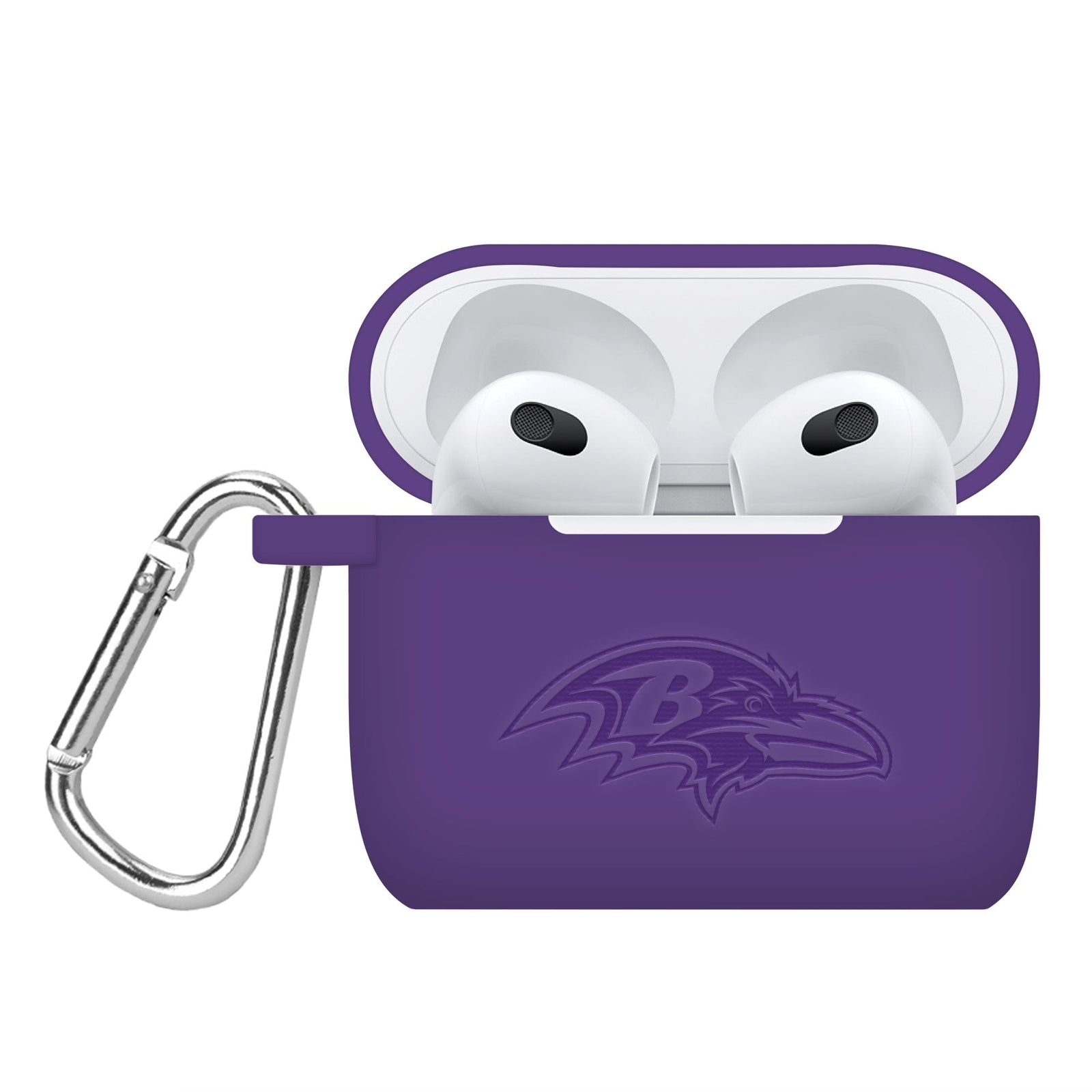 Baltimore Ravens Engraved Apple AirPods Gen 3 Case Cover