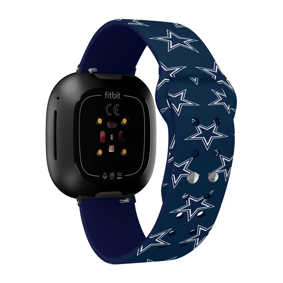 Game Time Dallas Cowboys HD Fitbit Versa 3 and Sense 1 Watch Band