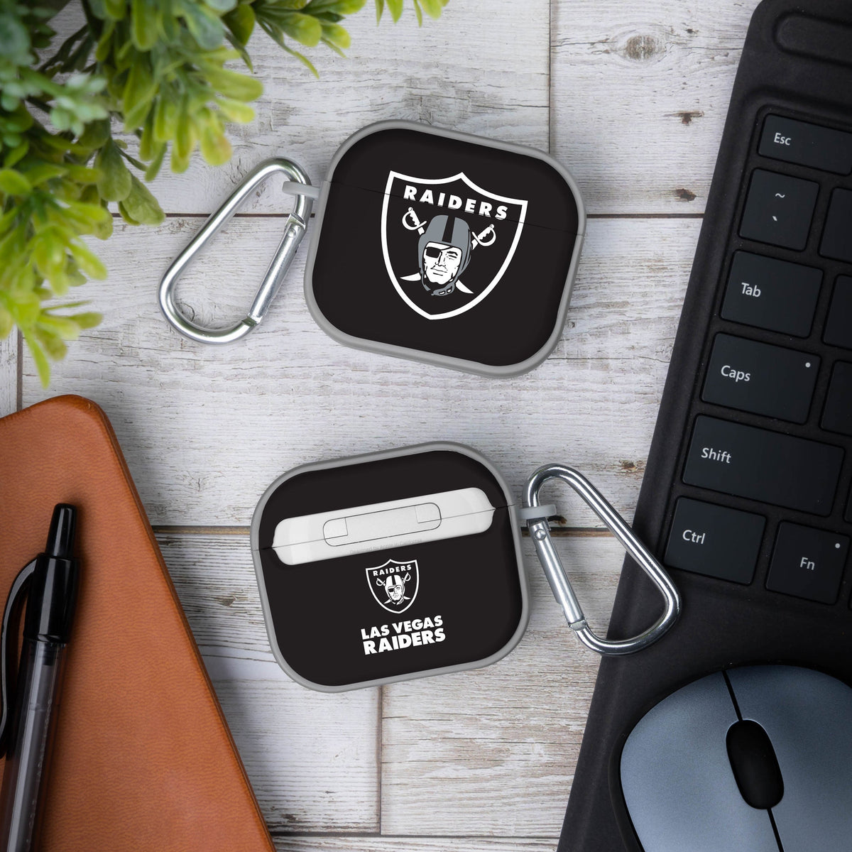 Las Vegas Raiders HDX Custom Name Case Cover for Apple AirPods Gen 3