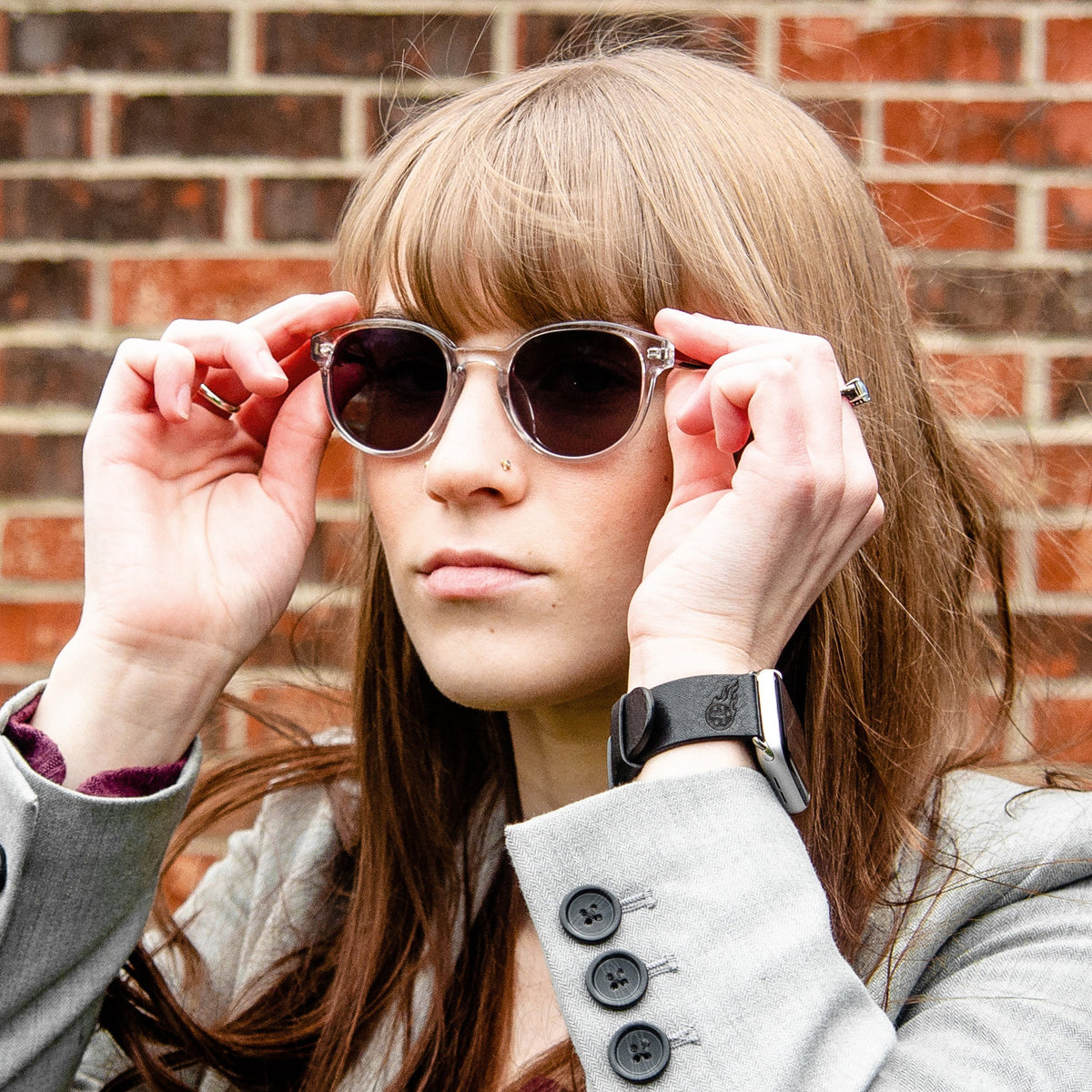 Tennessee Titans Leather Apple Watch Band - AffinityBands