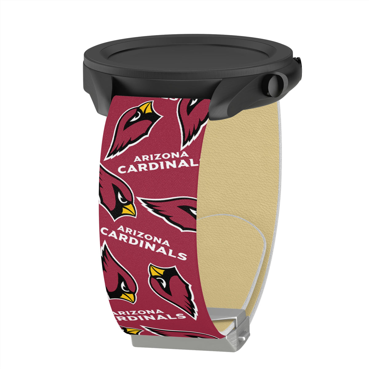 Game Time Arizona Cardinals Signature Series Quick Change Watch Band With Engraved Buckle