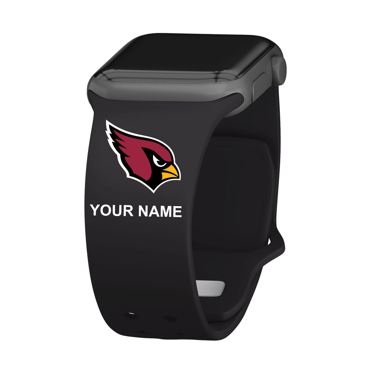Arizona Cardinals Custom Name HD Apple Watch Band
