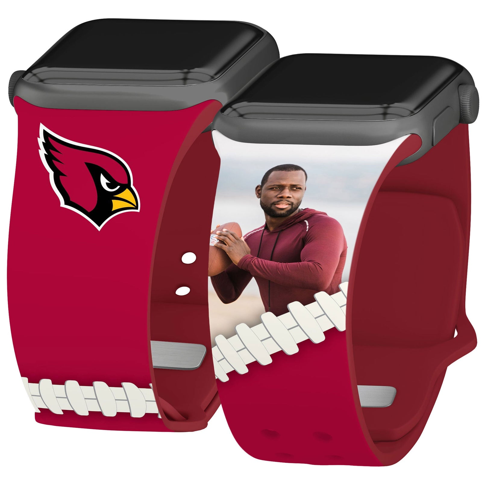 Arizona Cardinals Custom Photo HD Apple Watch Band