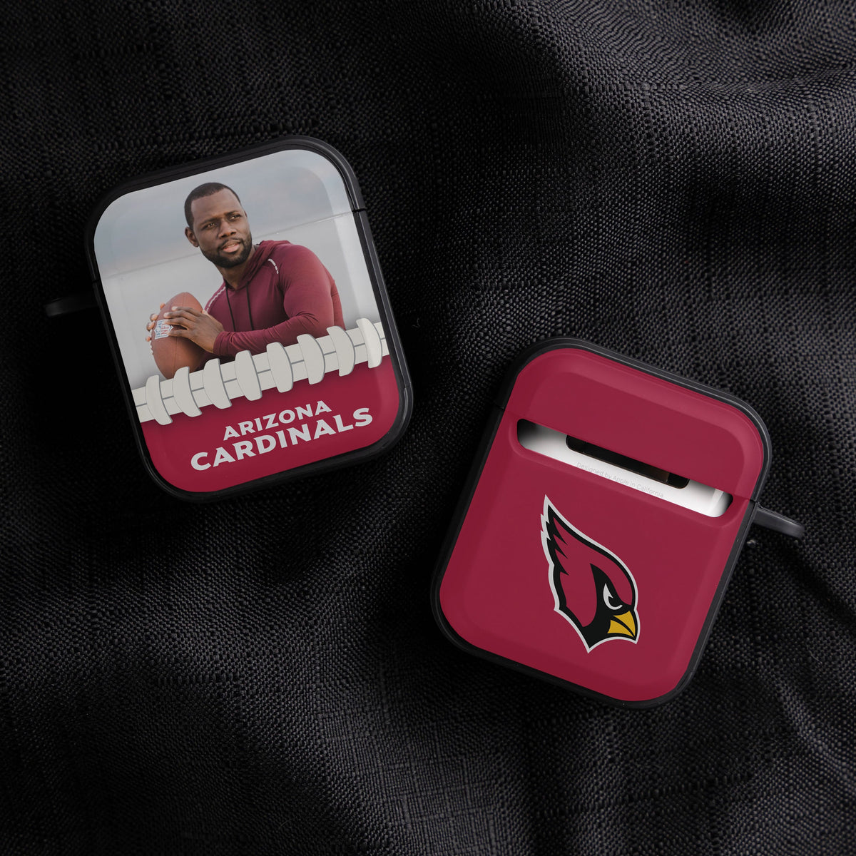 Arizona Cardinals Custom Photo HDX Apple AirPods Gen 1 &amp; 2 Case Cover