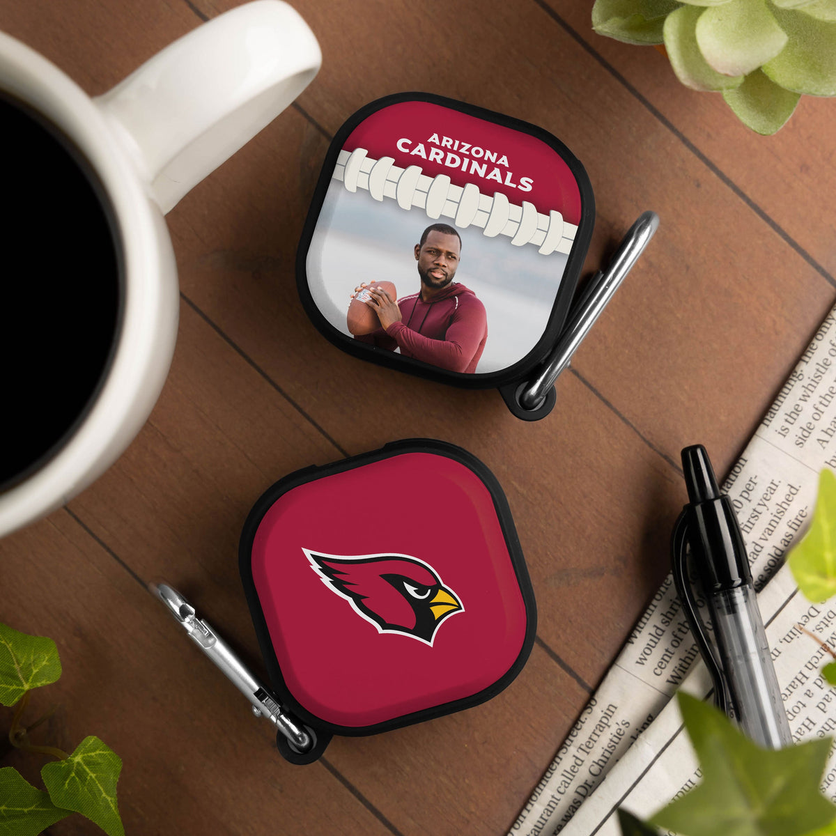 Arizona Cardinals Custom Photo HDX Samsung Galaxy Buds Pro &amp; Buds Live Case Cover