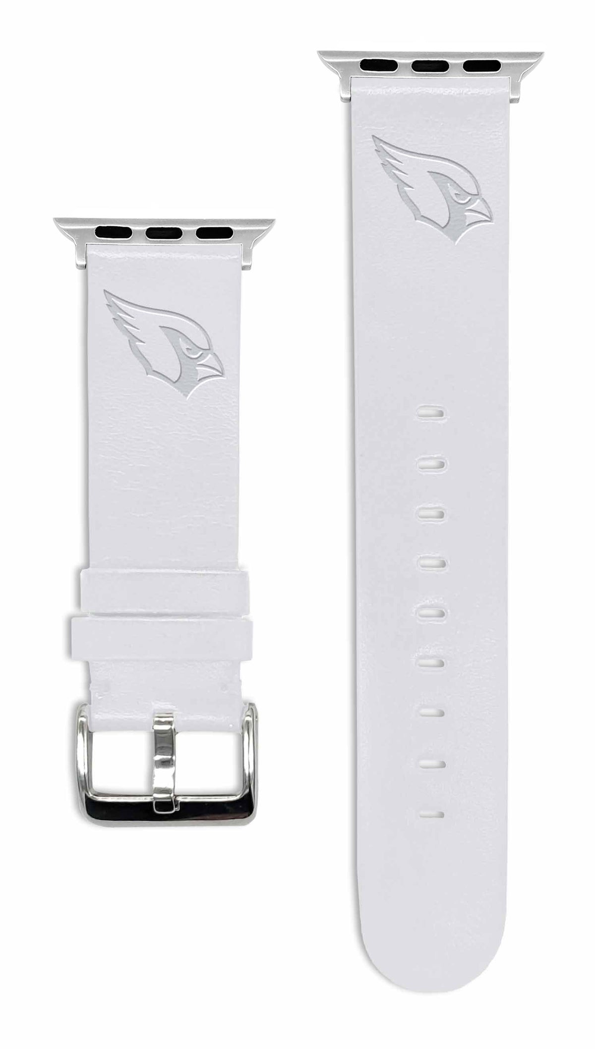 Game Time Arizona Cardinals Apple Leather Watch Band - USA Sewn