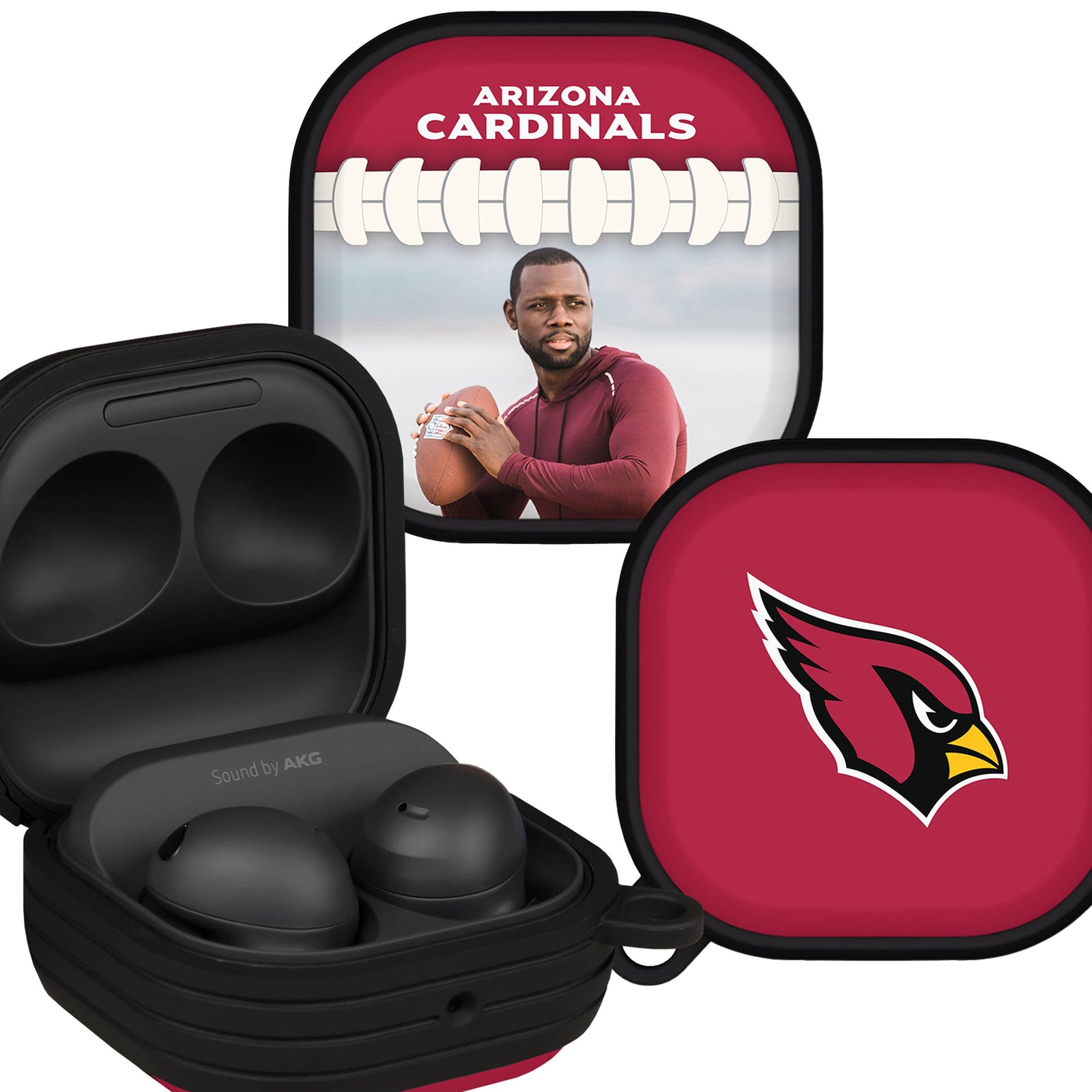 Arizona Cardinals Custom Photo HDX Samsung Galaxy Buds Pro & Buds Live Case Cover