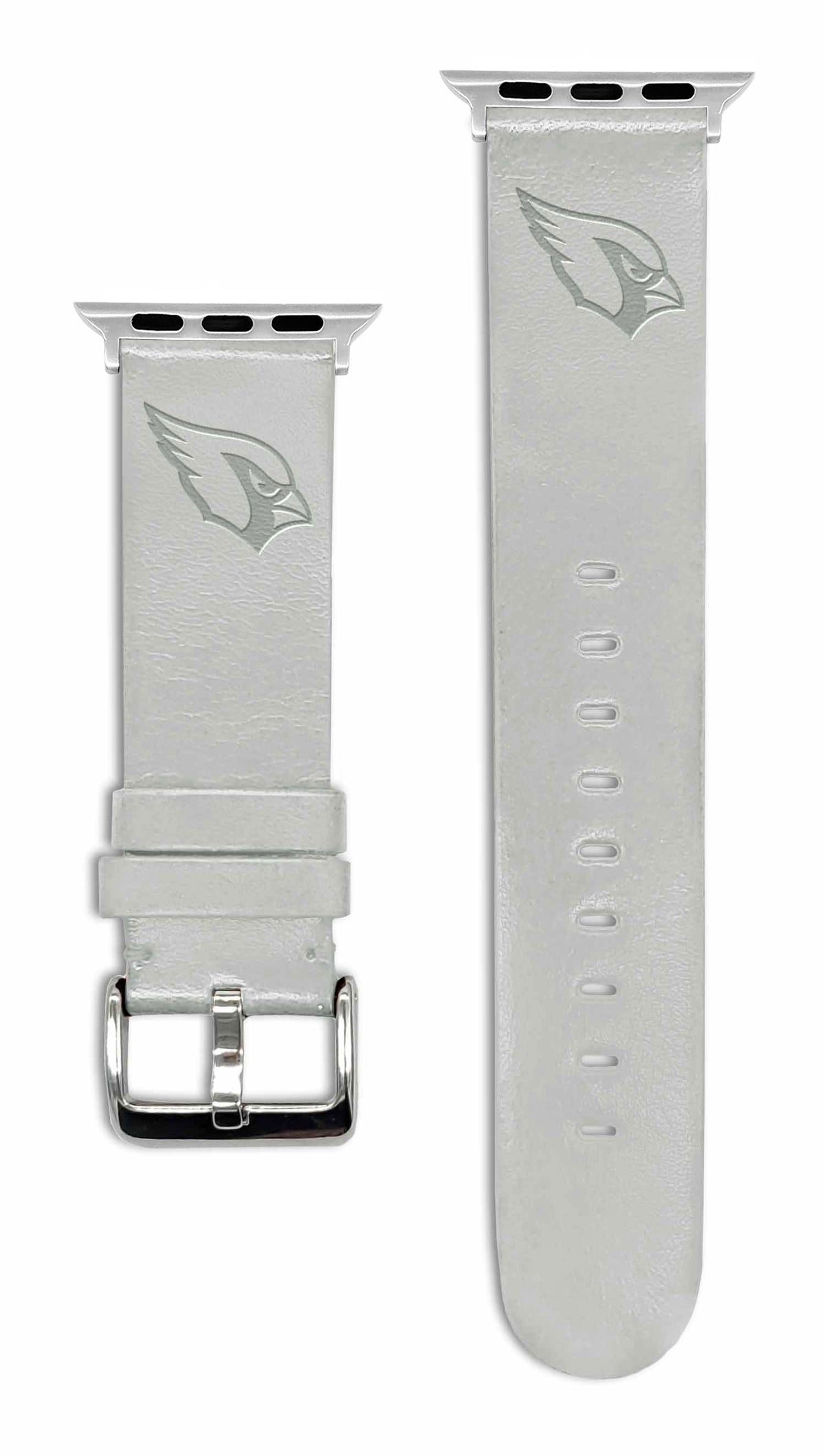 Game Time Arizona Cardinals Apple Leather Watch Band - USA Sewn