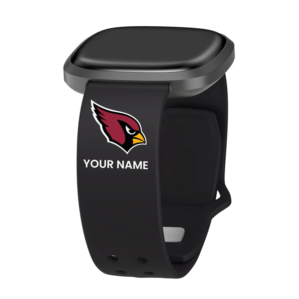 GAME TIME Arizona Cardinals Custom Name HD Fitbit Versa 3 &amp; Sense 1 Watch Band