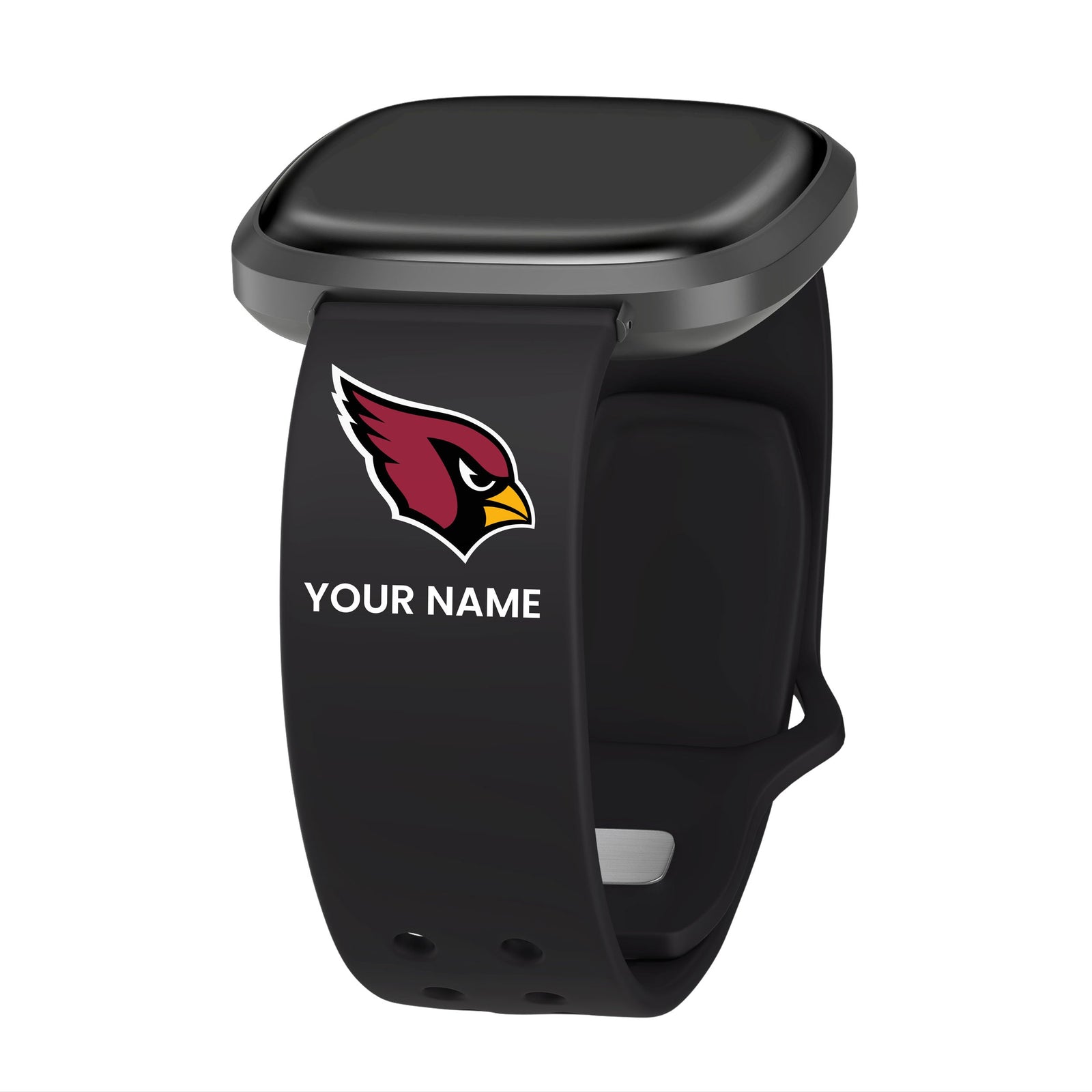 GAME TIME Arizona Cardinals Custom Name HD Fitbit Versa 3 & Sense 1 Watch Band