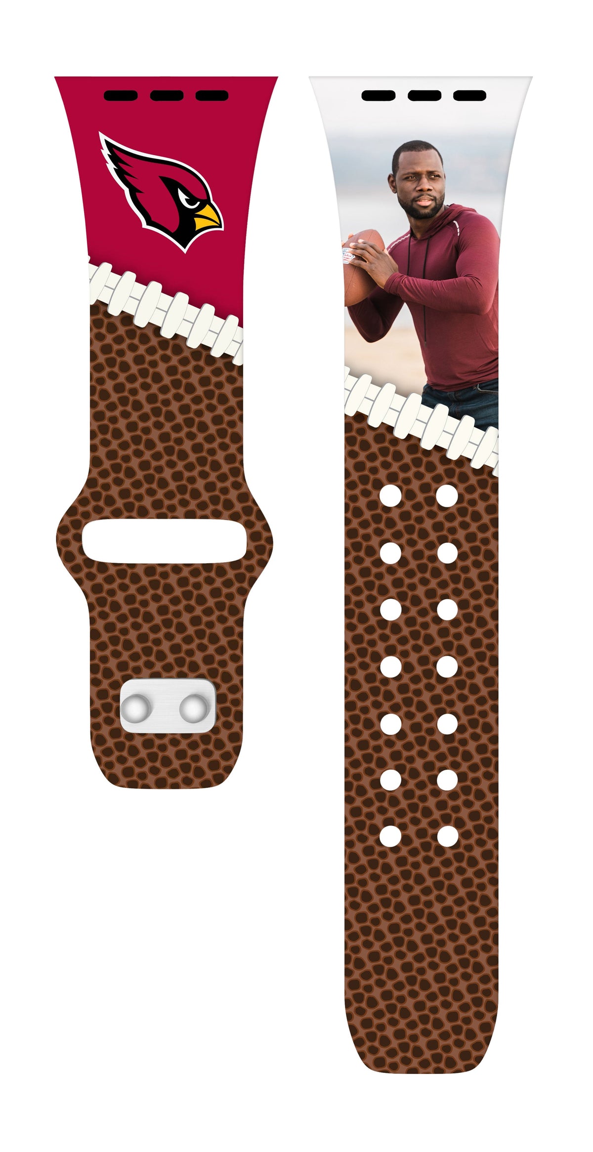 Arizona Cardinals Custom Photo HD Apple Watch Band