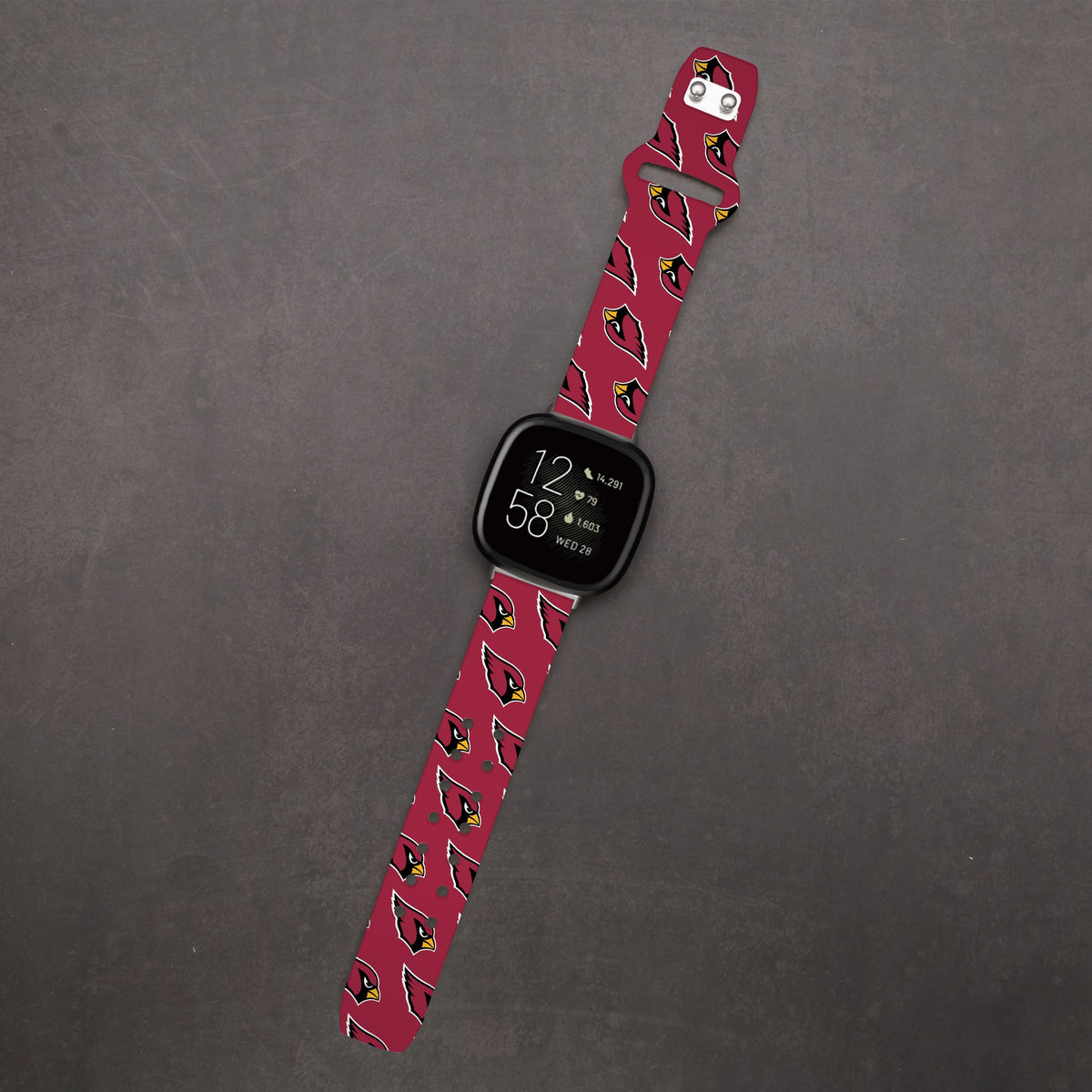 Arizona Cardinals HD Fitbit Versa 3 and Sense 1 Watch Band