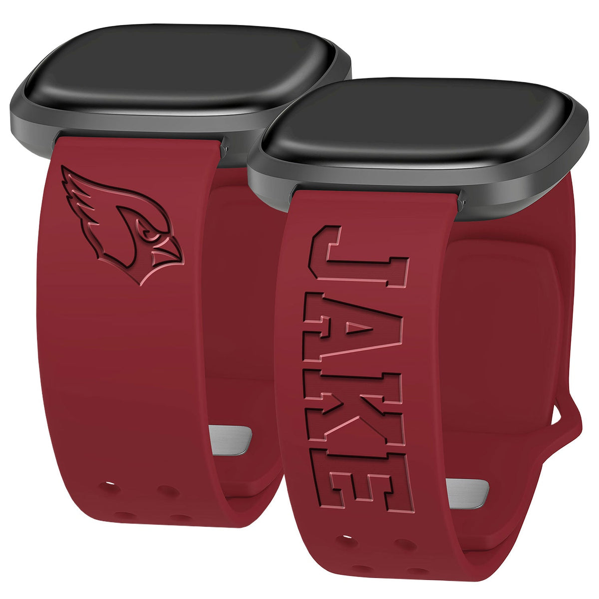 Arizona Cardinals Custom Engraved Fitbit Versa 3 and Sense 1 Watch Band