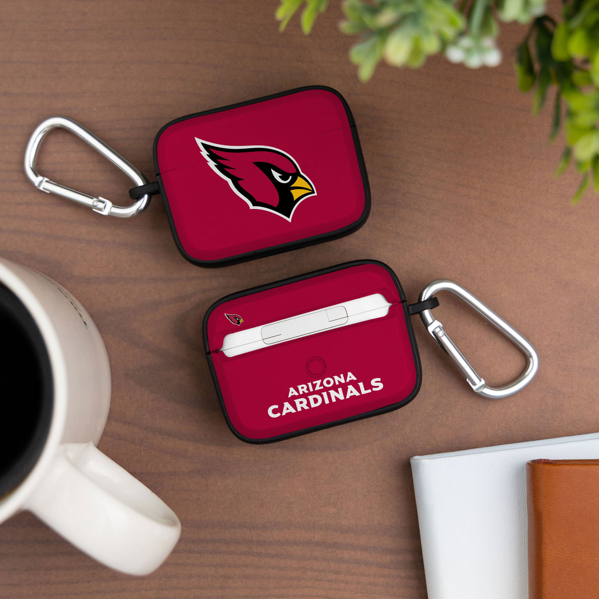 Arizona Cardinals HDX Custom Name Apple AirPods Pro 1 &amp; 2 Case Cover (Classic)