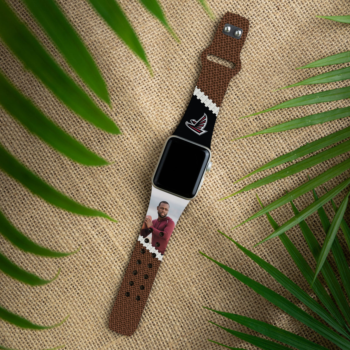 Atlanta Falcons Custom Photo HD Apple Watch Band