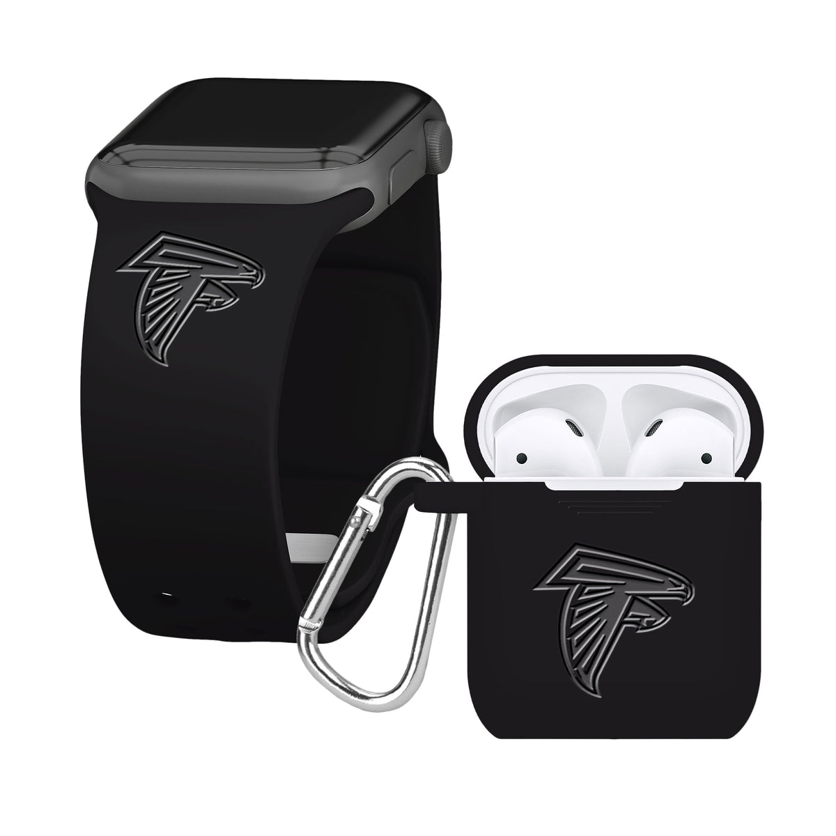 Game Time Atlanta Falcons Engraved Apple Combo Package