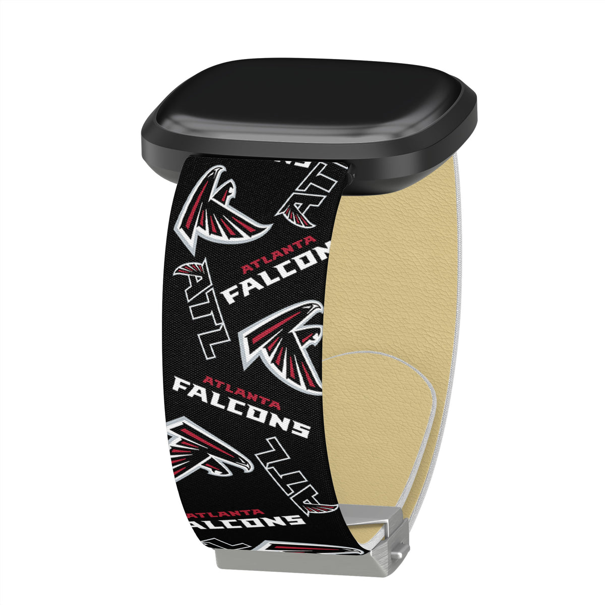 Atlanta Falcons Signature Series Watch Band Compatible with Fitbit Versa 3 &amp; Sense 1