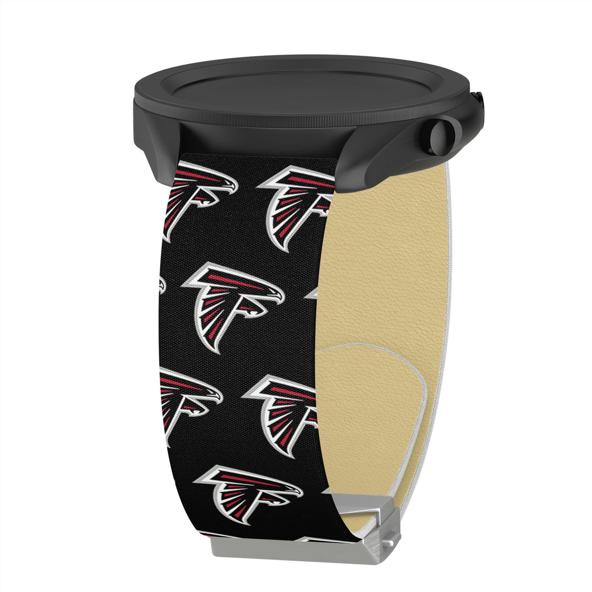 Game Time Atlanta Falcons Signature Series Quick Change Watch Band With Engraved Buckle