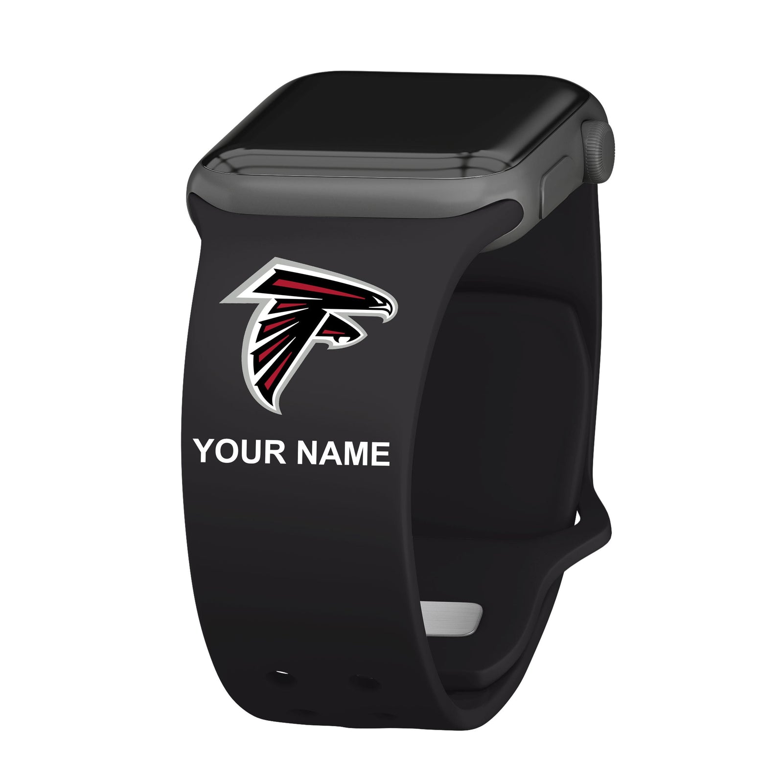 Atlanta Falcons Custom Name HD Apple Watch Band