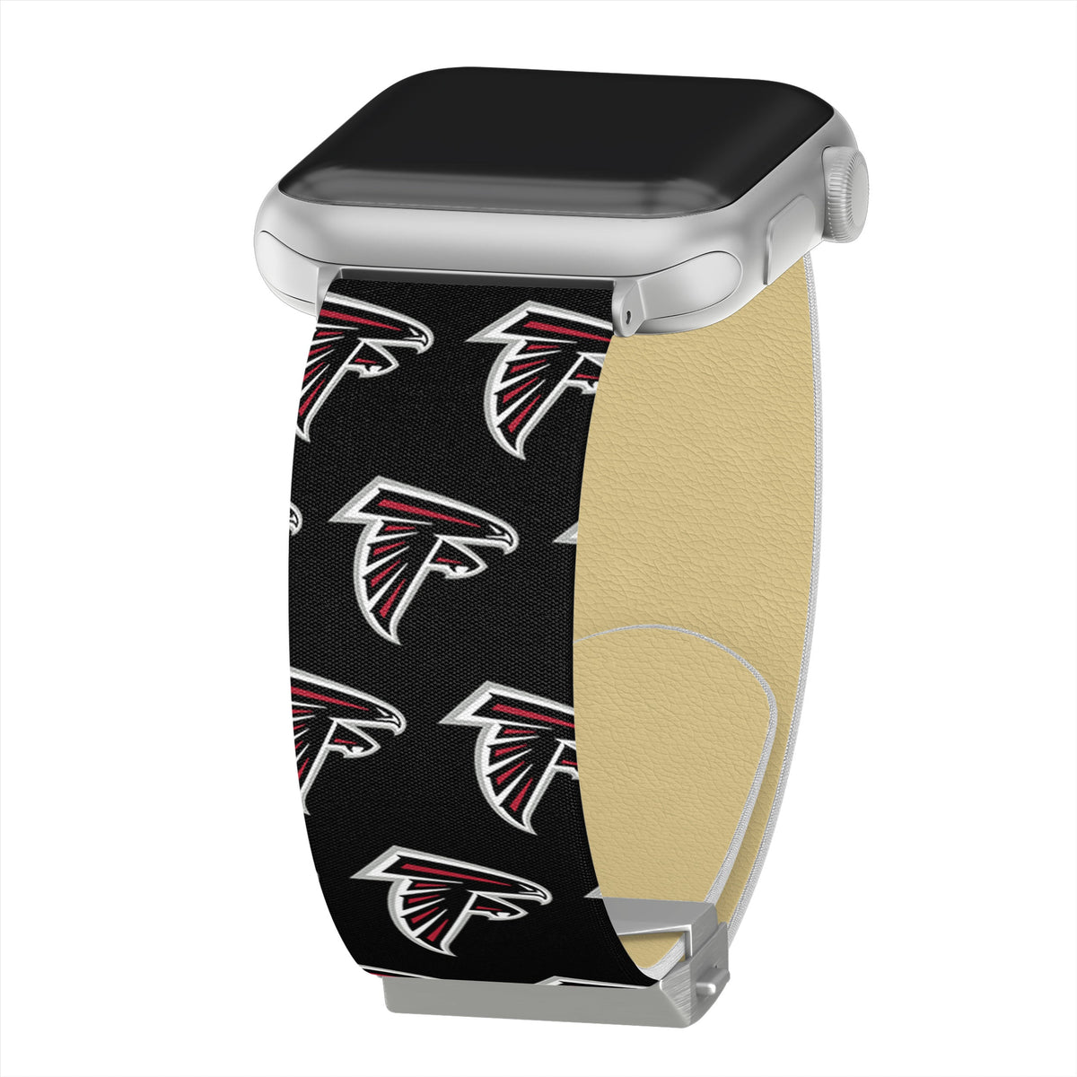 Game Time Atlanta Falcons Signature Series Apple Watch Band With Engraved Buckle
