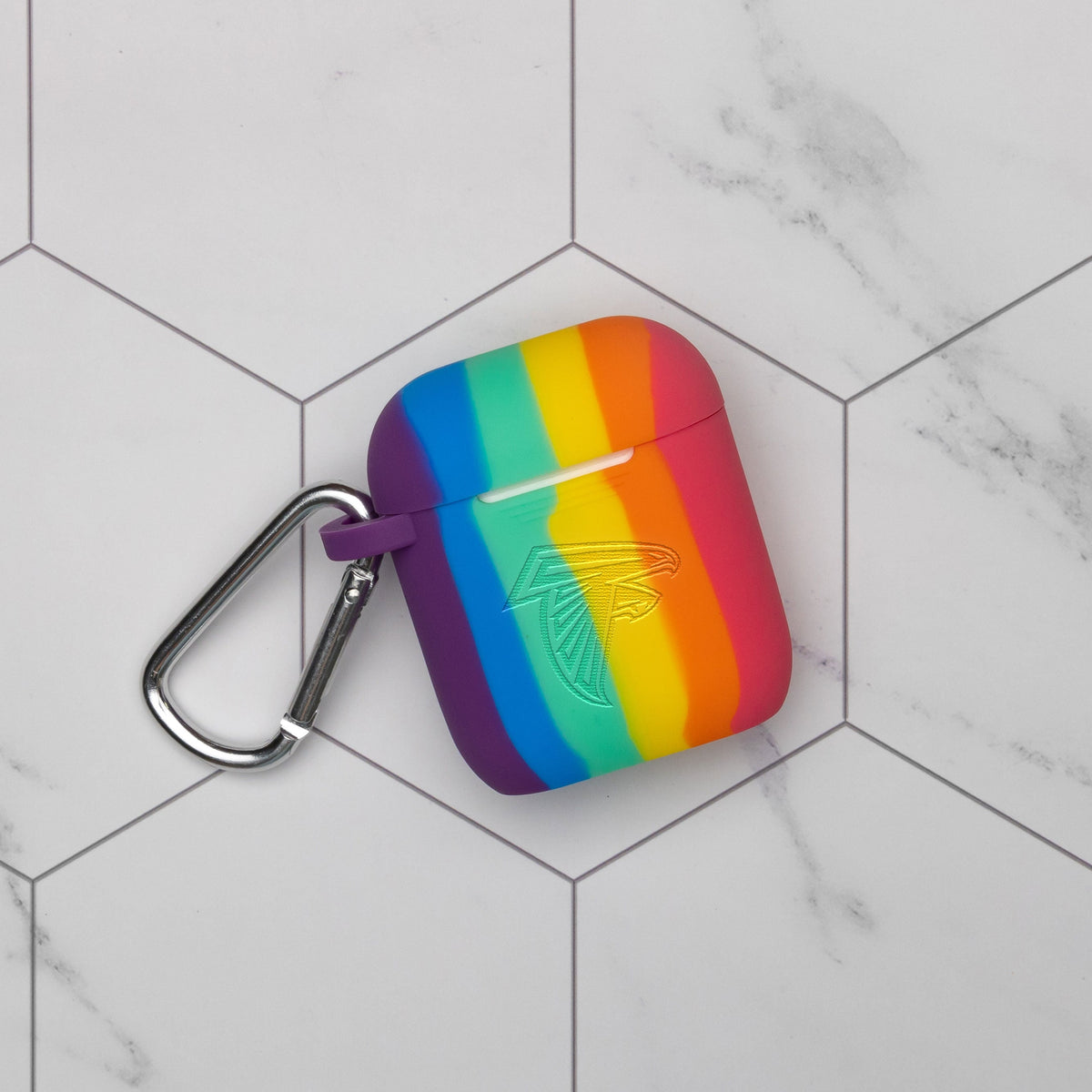 Game Time Atlanta Falcons Engraved Airpods Gen 1 &amp; 2 Case Cover