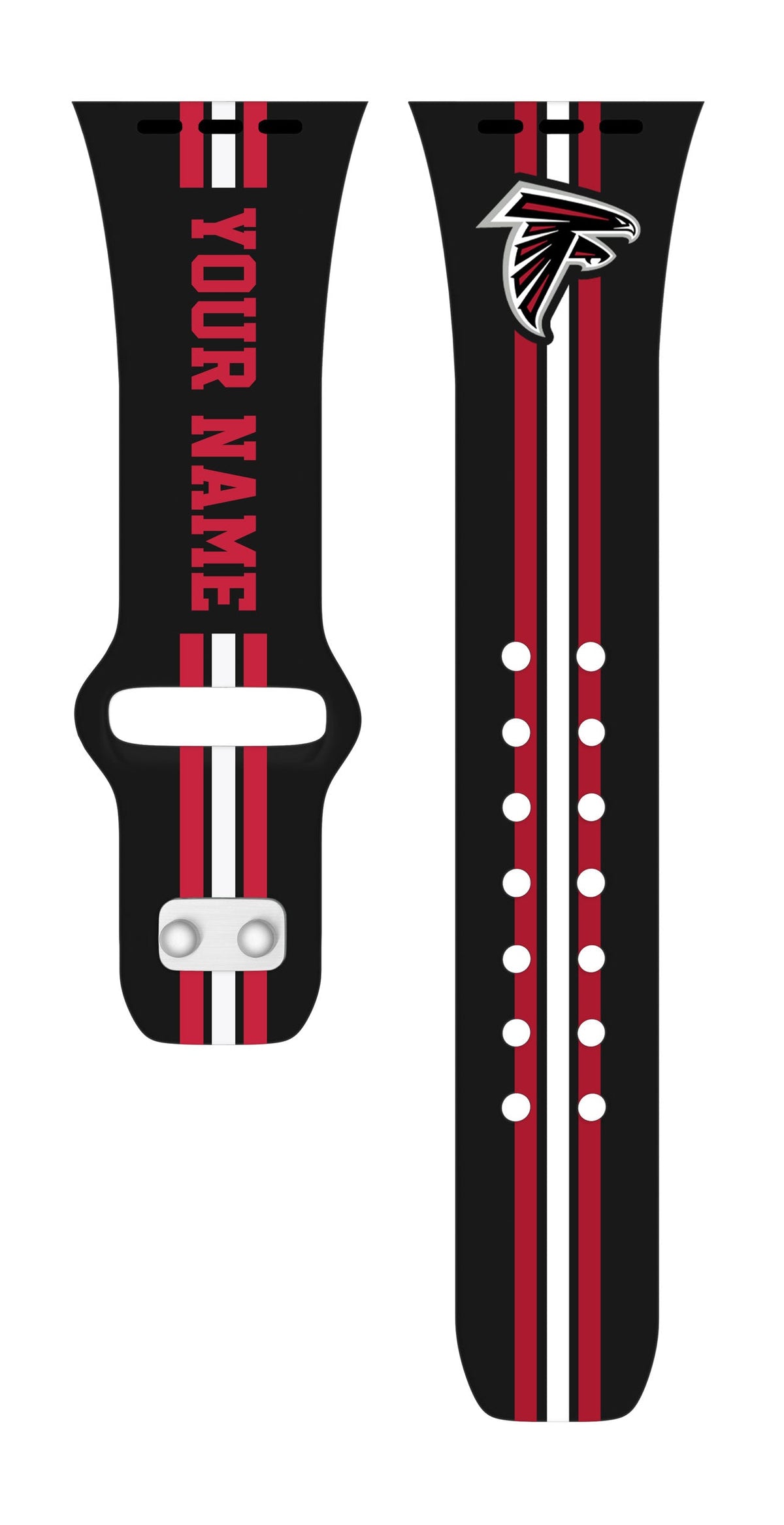 Atlanta Falcons Custom Name HD Apple Watch Band