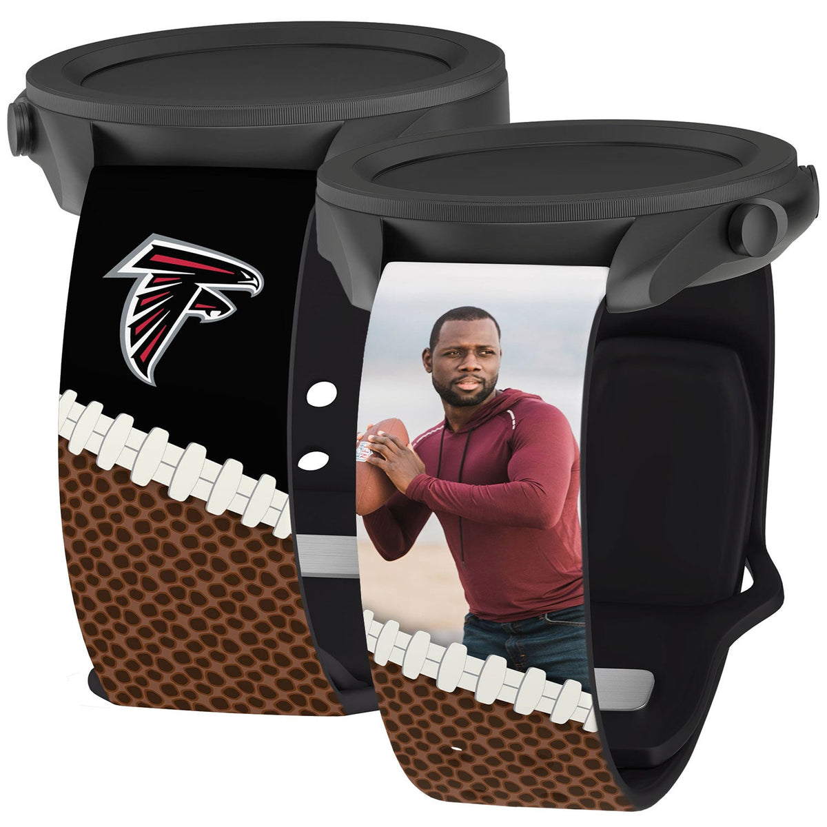 Atlanta Falcons Custom Photo HD Samsung Galaxy Watch Band