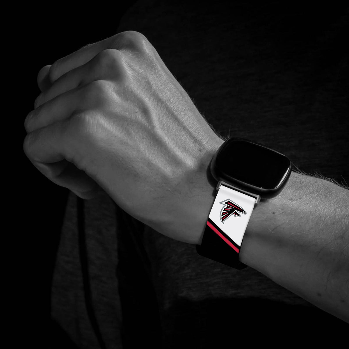 Atlanta Falcons HD Champion Series Fitbit Versa 3 &amp; Sense 1 Watch Band
