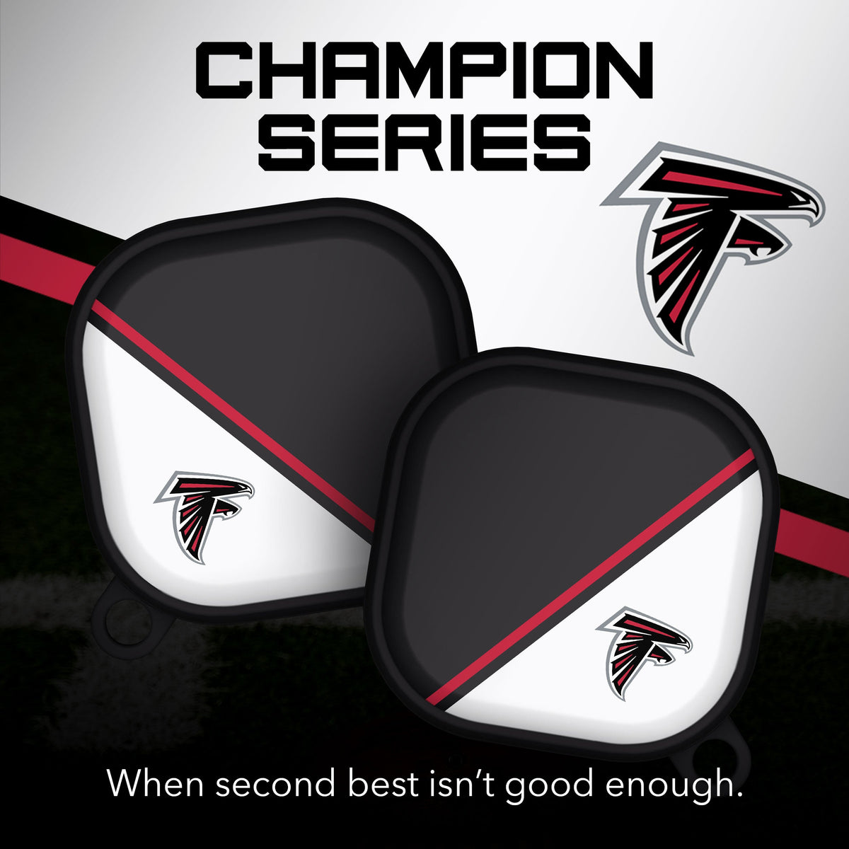 Atlanta Falcons HDX Champion Series Samsung Galaxy Buds Pro &amp; Buds Live Case Cover