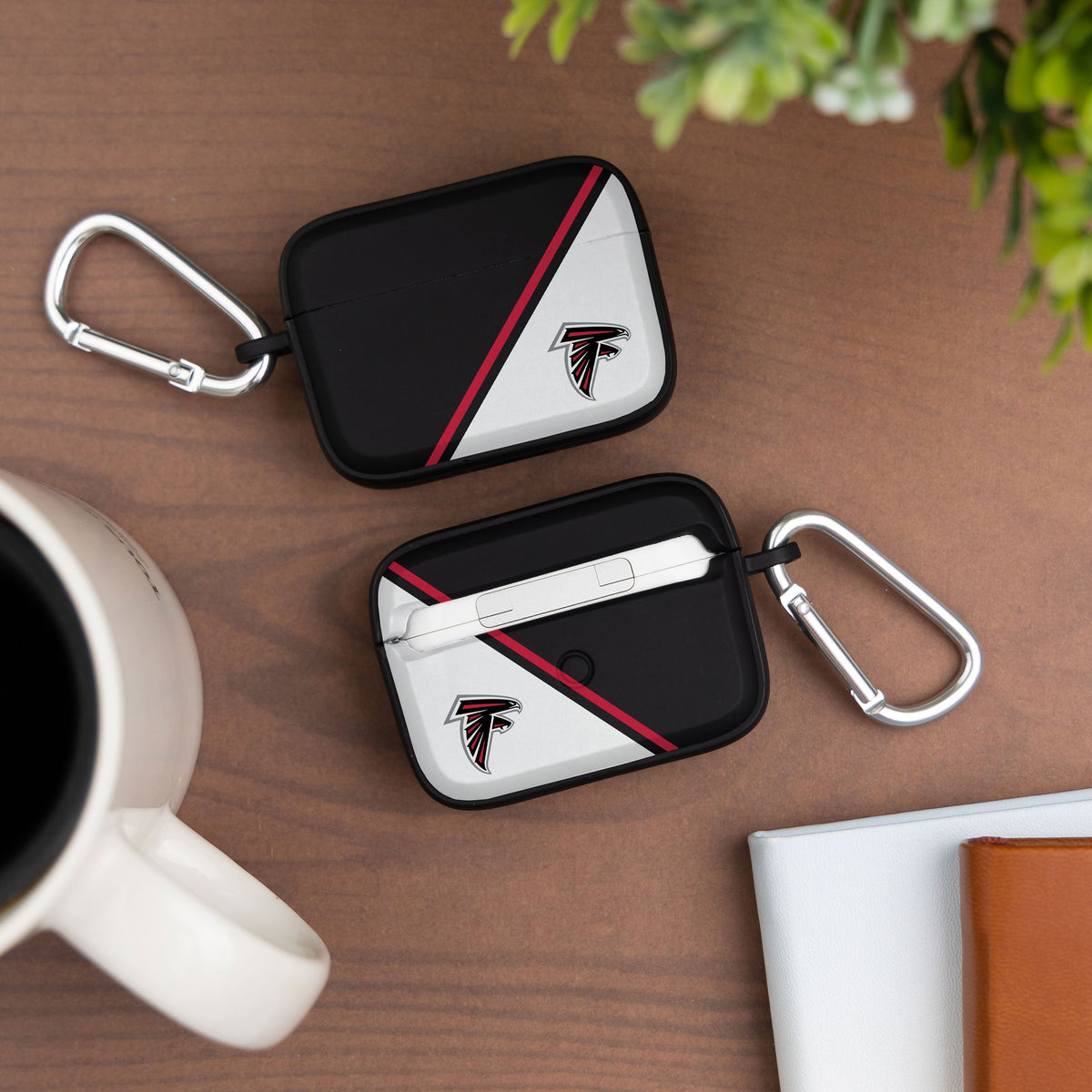 Atlanta Falcons HDX Champion Series Case Cover Compatible with Apple AirPods Pro 1 &amp; 2
