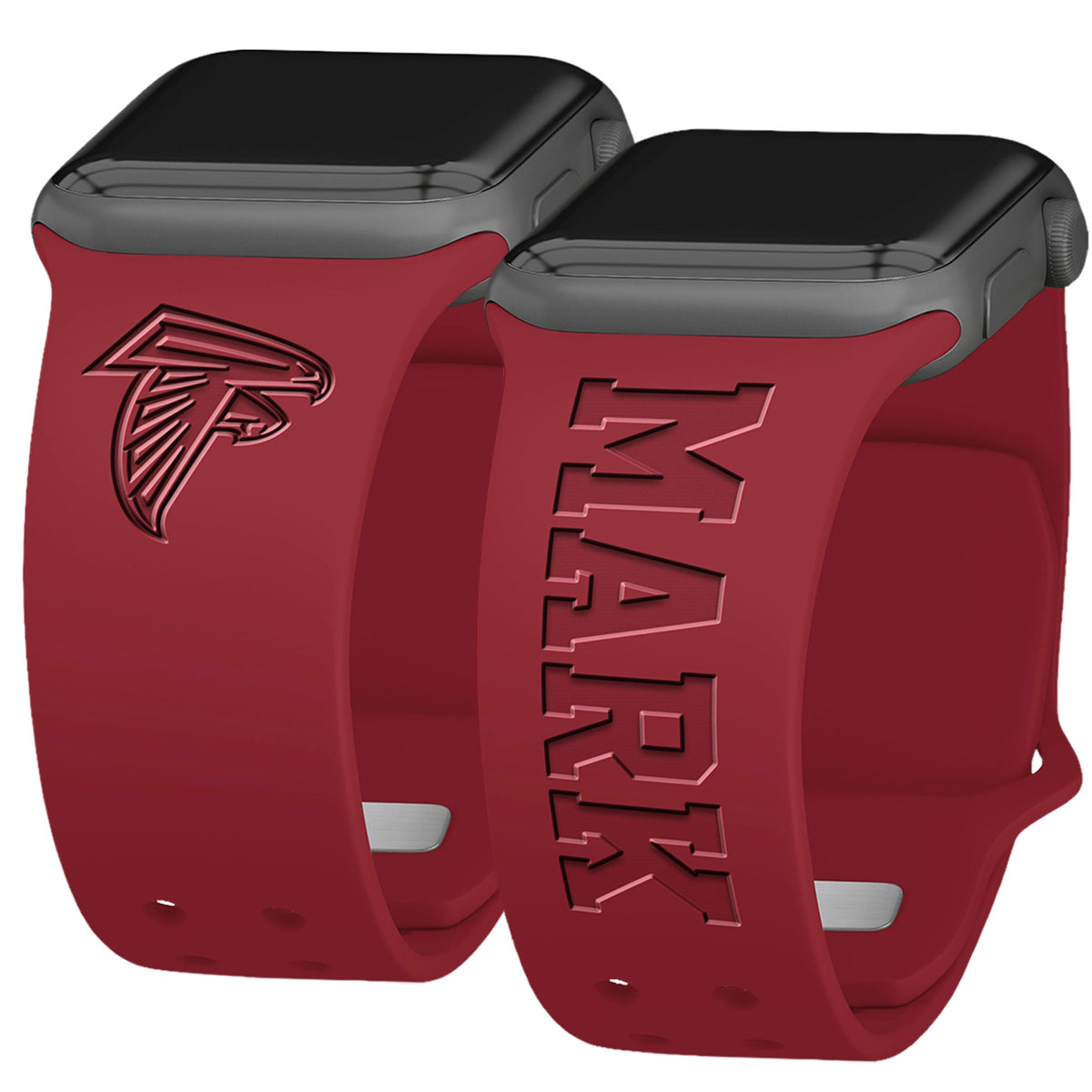 Atlanta Falcons Custom Engraved Apple Watch Band