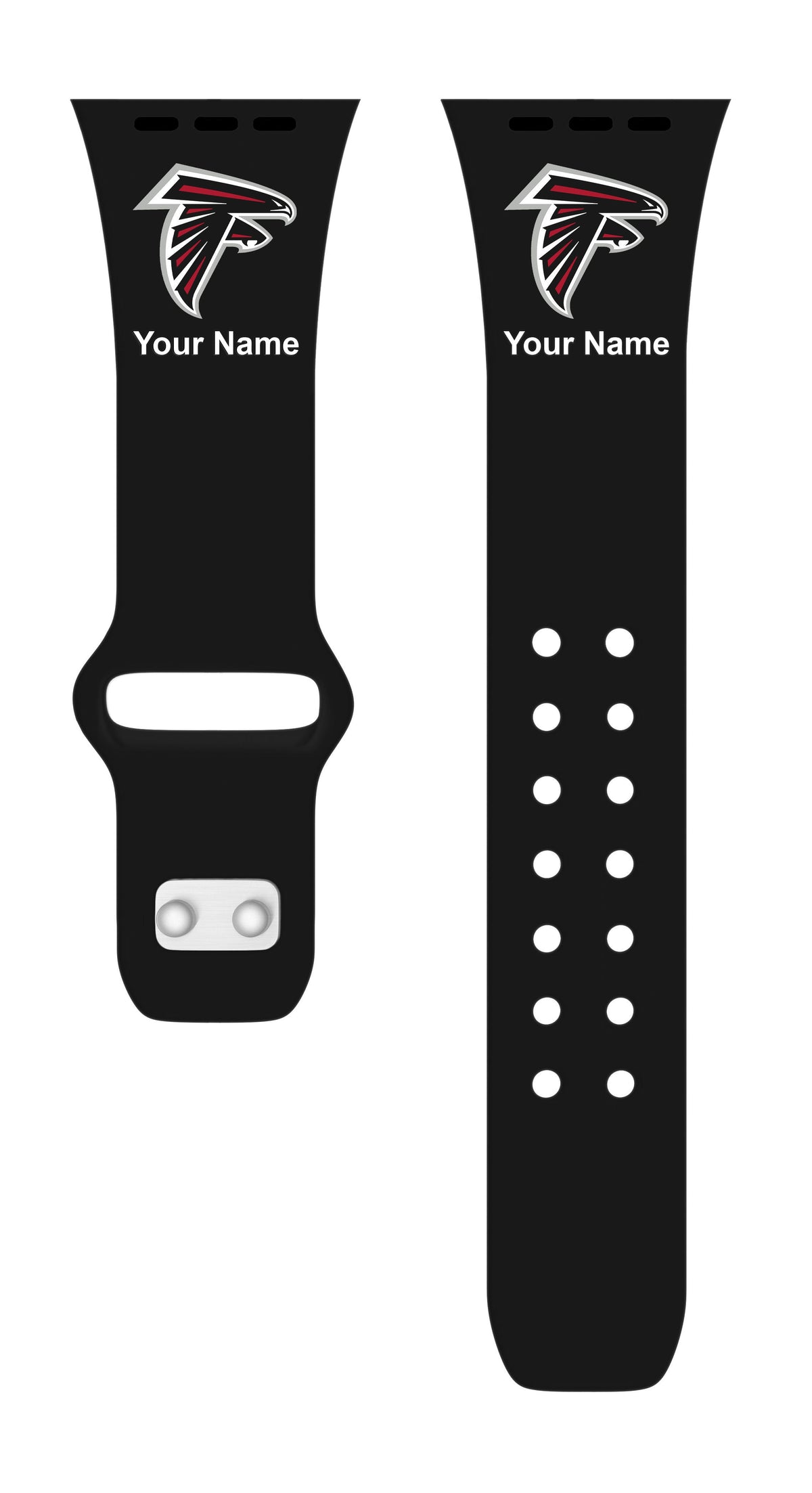 Atlanta Falcons Custom Name HD Apple Watch Band