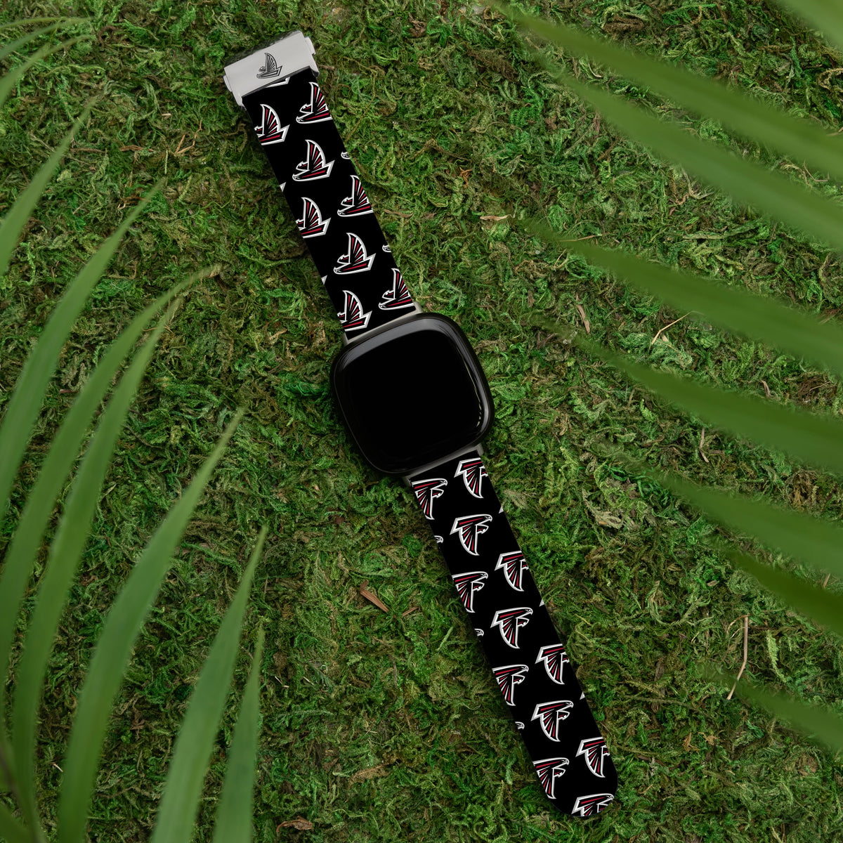 Atlanta Falcons Signature Series Watch Band Compatible with Fitbit Versa 3 &amp; Sense 1